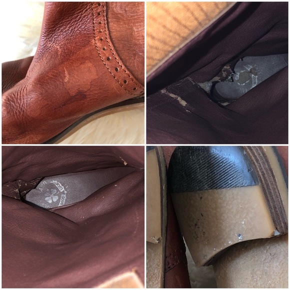 Lucky Brand Cognac “Andrea” Tall Leather Riding 9 - Picture 8 of 8